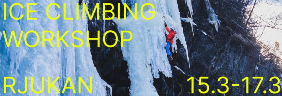 Ice climbing workshop in Rjukan